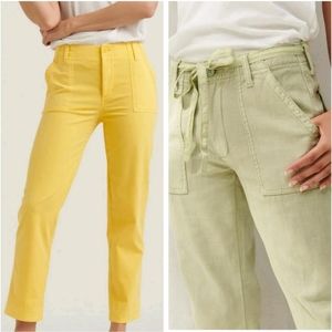 Lucky‎ Brand Mid Rise Utility Straight Jeans Tie Dye